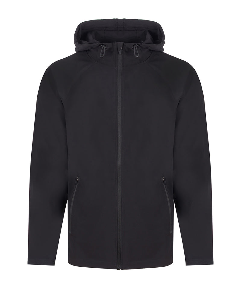 Technical zip-through hoodie