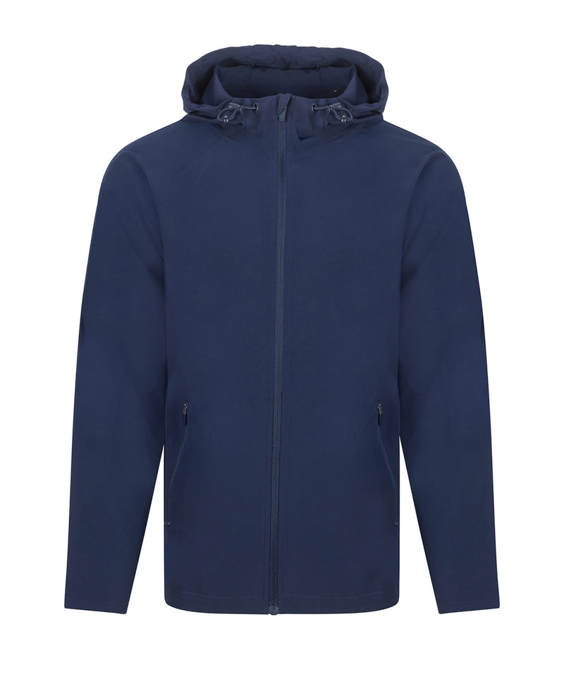 Technical zip-through hoodie