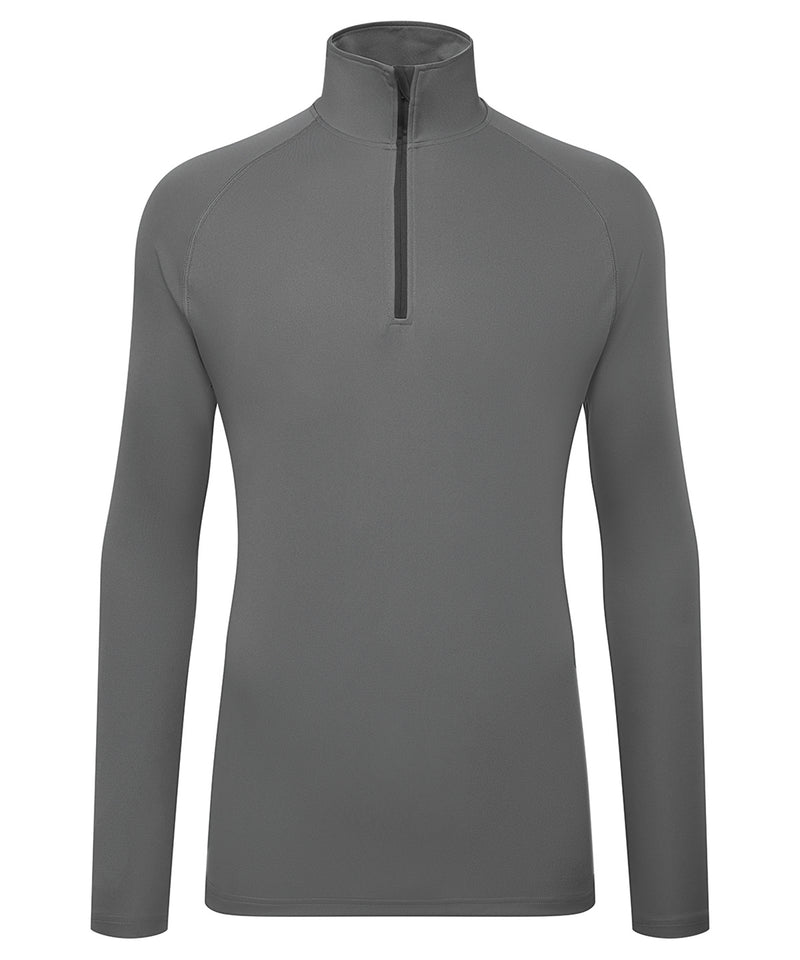 Men's TriDri® long sleeve performance ¼ zip top 