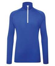 Men's TriDri® long sleeve performance ¼ zip top 