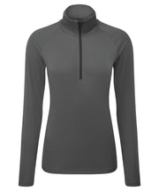 Women's TriDri® long sleeve performance ¼ zip