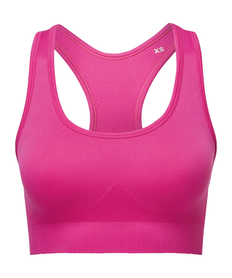 Tridri® seamless 3D fit" multi-sport sculpt solid colour bra"