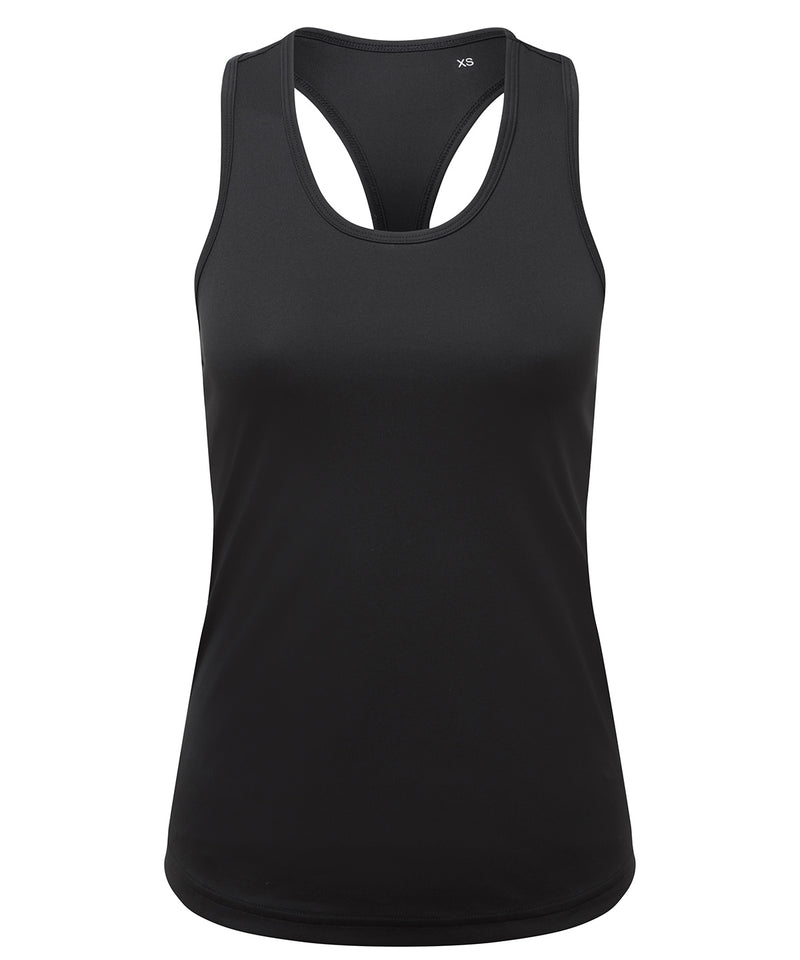 Women's TriDri® recycled performance slim racer back vest