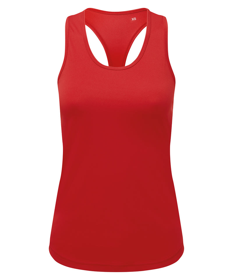 Women's TriDri® recycled performance slim racer back vest