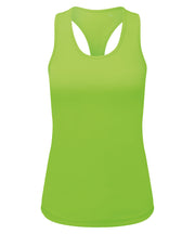 Women's TriDri® recycled performance slim racer back vest