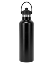 Tridri® vacuum sports water bottle with flip up straw