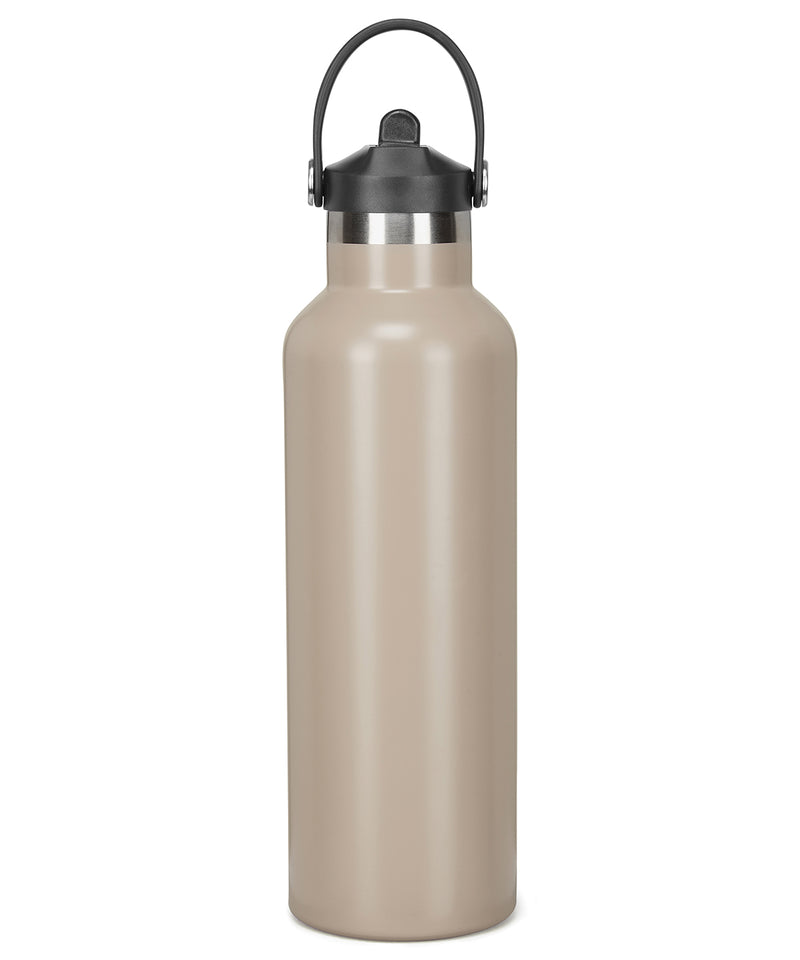 Tridri® vacuum sports water bottle with flip up straw