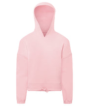 Kids TriDri® recycled cropped oversize hoodie