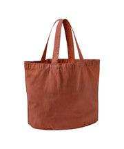Garment-dyed shopper