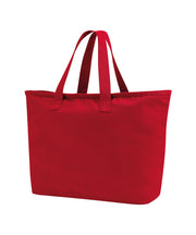 Oversized heavy duty canvas tote bag