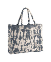 Tie-dye canvas tote bag