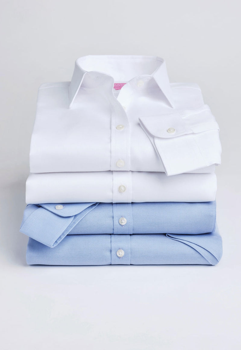 Hamilton Ladies' S/S Blouse - White