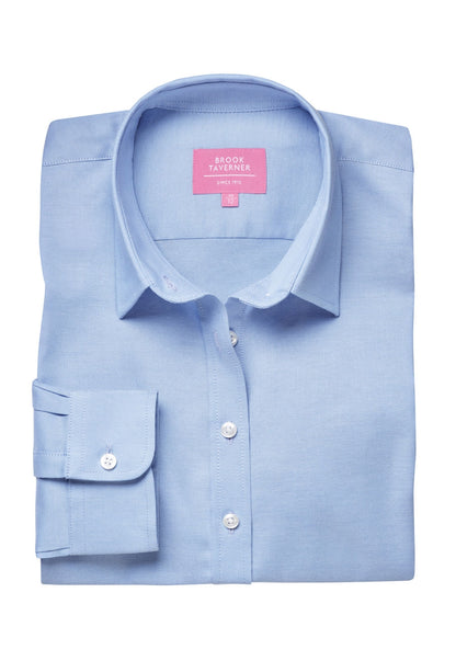 Albany Ladies' L/S Blouse - Sky Blue