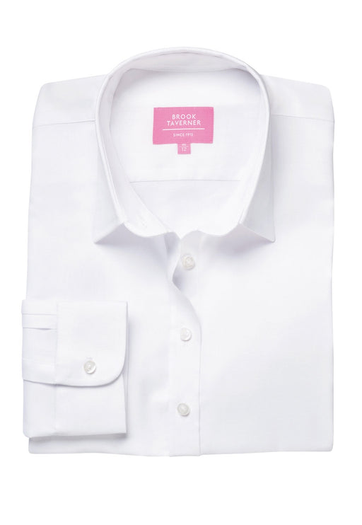 Albany Ladies' L/S Blouse - White