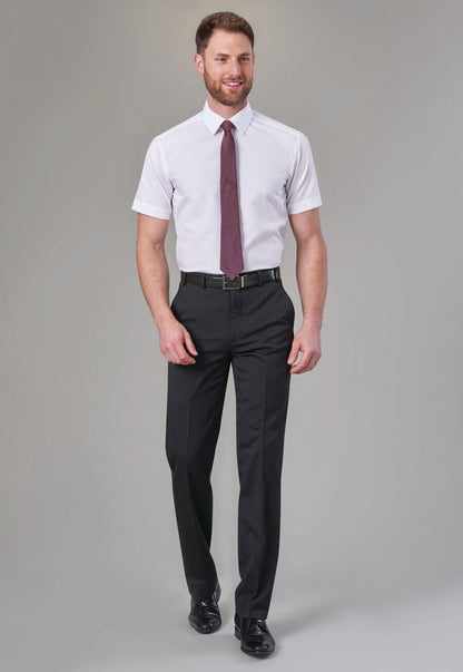 Aldwych Tailored Fit Trouser - Navy Plain