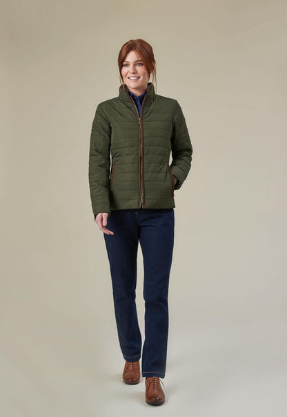 Alma Quilted Jacket - Navy
