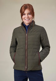 Alma Quilted Jacket - Navy