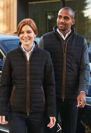 Alma Quilted Jacket - Navy