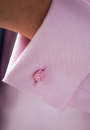 Andora Double Cuff Shirt - White H/B