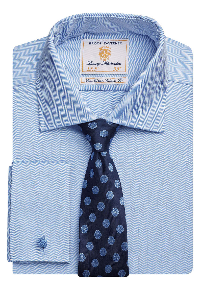 Andora Men's L/S Shirt - White H/B