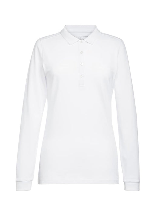 Anna L/S Polo Shirt - White