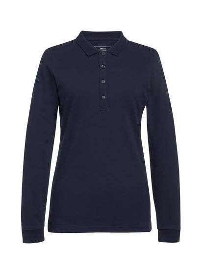 Anna L/S Polo Shirt - Navy
