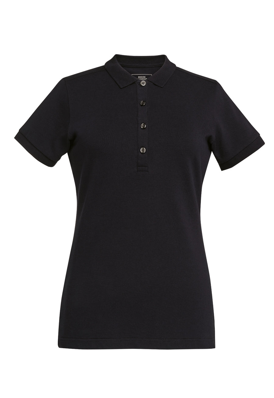 arlington s/s polo shirt - black