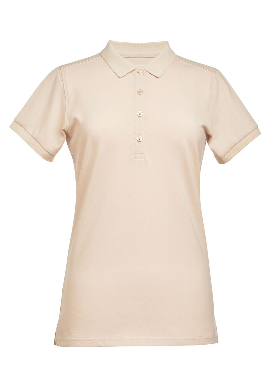 arlington s/s polo shirt - sand