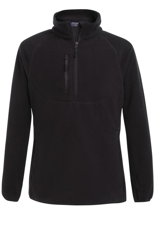 Ashton 1/4 Zip Fleece - Black