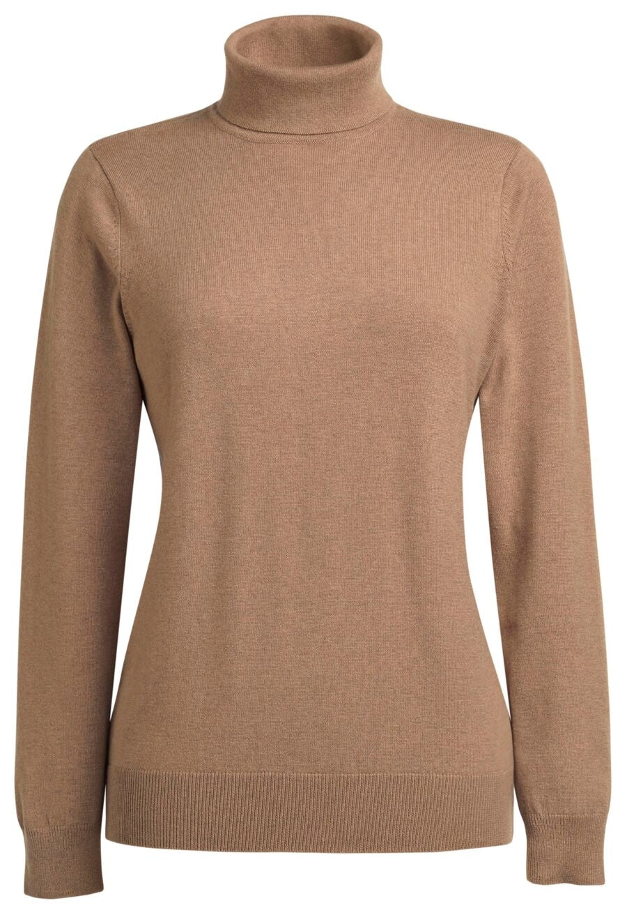 Athens Roll Neck Jumper - Oatmeal