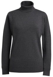 Athens Roll Neck Jumper - Charcoal