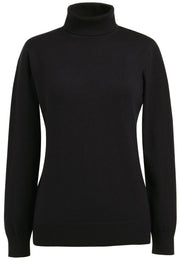 Athens Roll Neck Jumper - Moss
