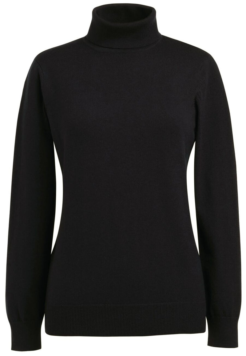 Athens Roll Neck Jumper - Moss