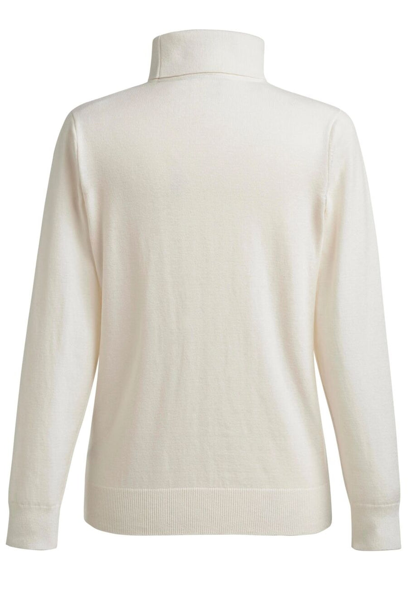 Athens Roll Neck Jumper - Oatmeal