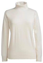 Athens Roll Neck Jumper - Cream