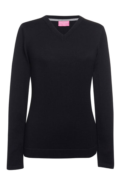 Atlanta V Neck Jumper - Navy