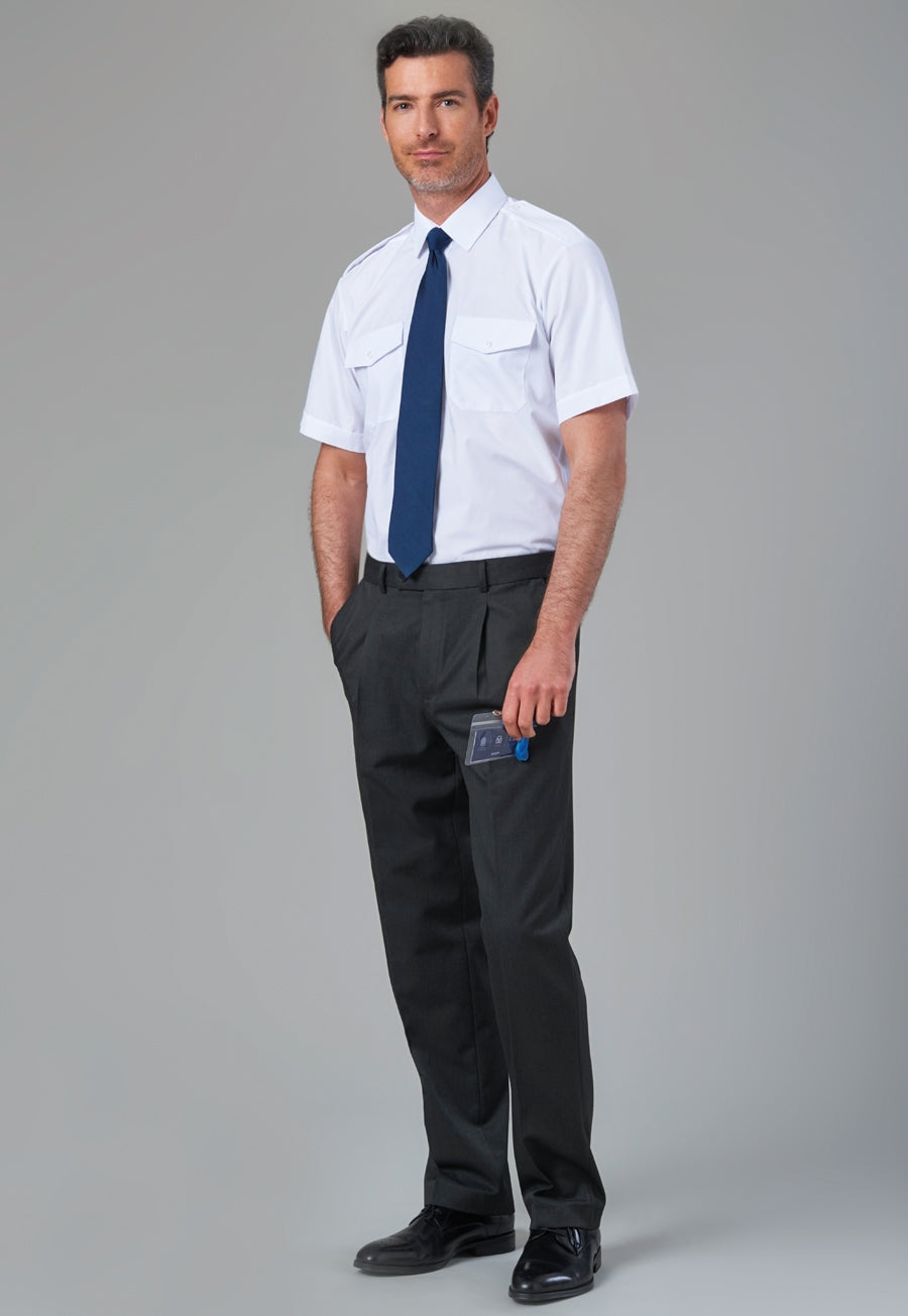 Atlas Classic Fit Trouser - Navy