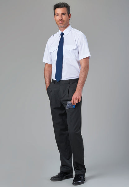 Atlas Classic Fit Trouser - Navy