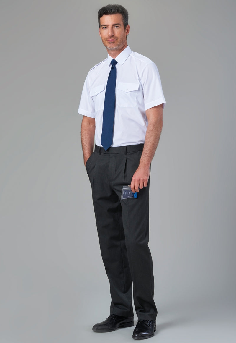 Atlas Classic Fit Trouser - Navy