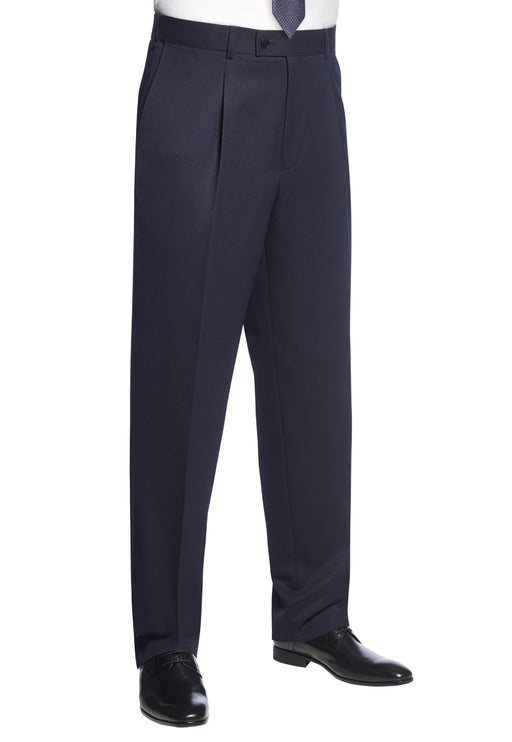 Atlas Classic Fit Trouser - Navy
