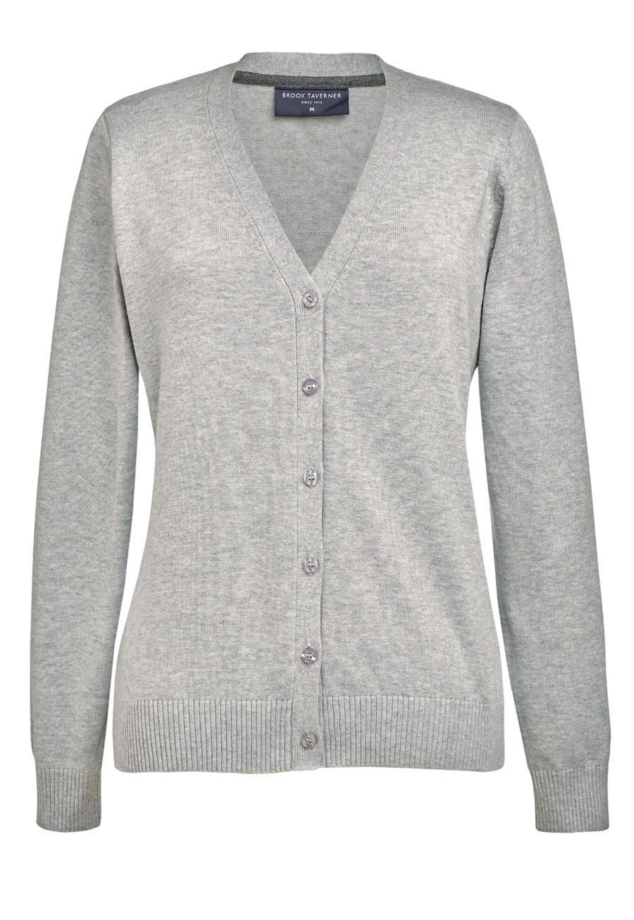 Augusta V Neck Cardigan - Navy