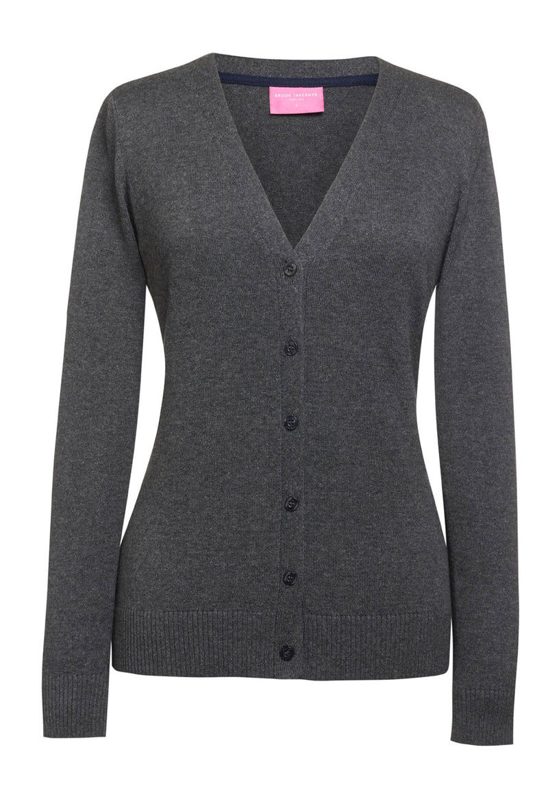 Augusta V Neck Cardigan - Navy