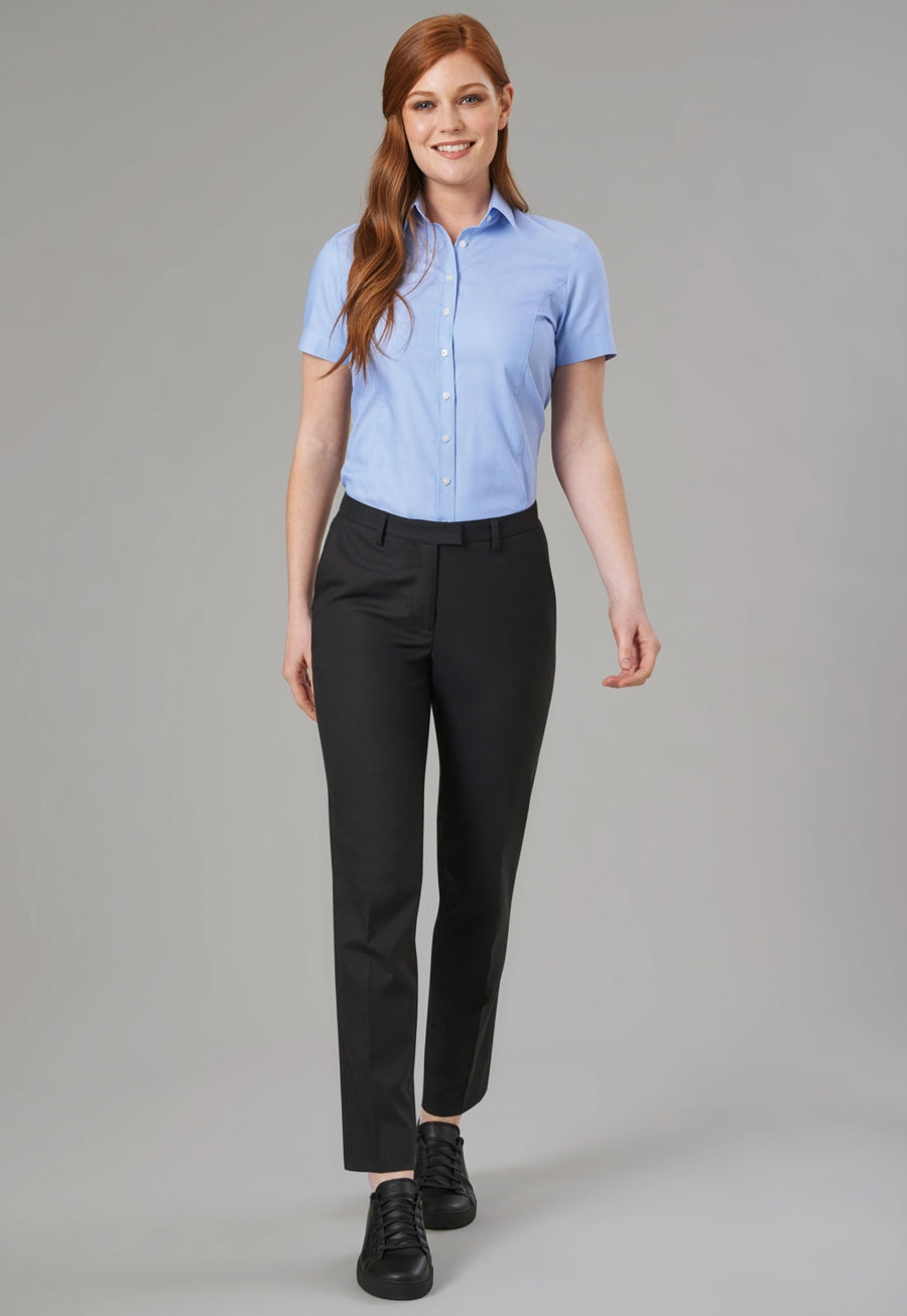 aura straight leg trouser - navy