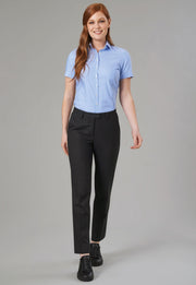 Aura Straight Leg Trouser - Navy