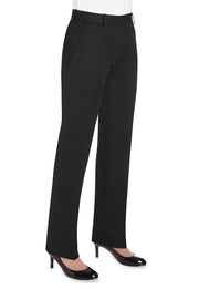 Aura Straight Leg Trouser - Black