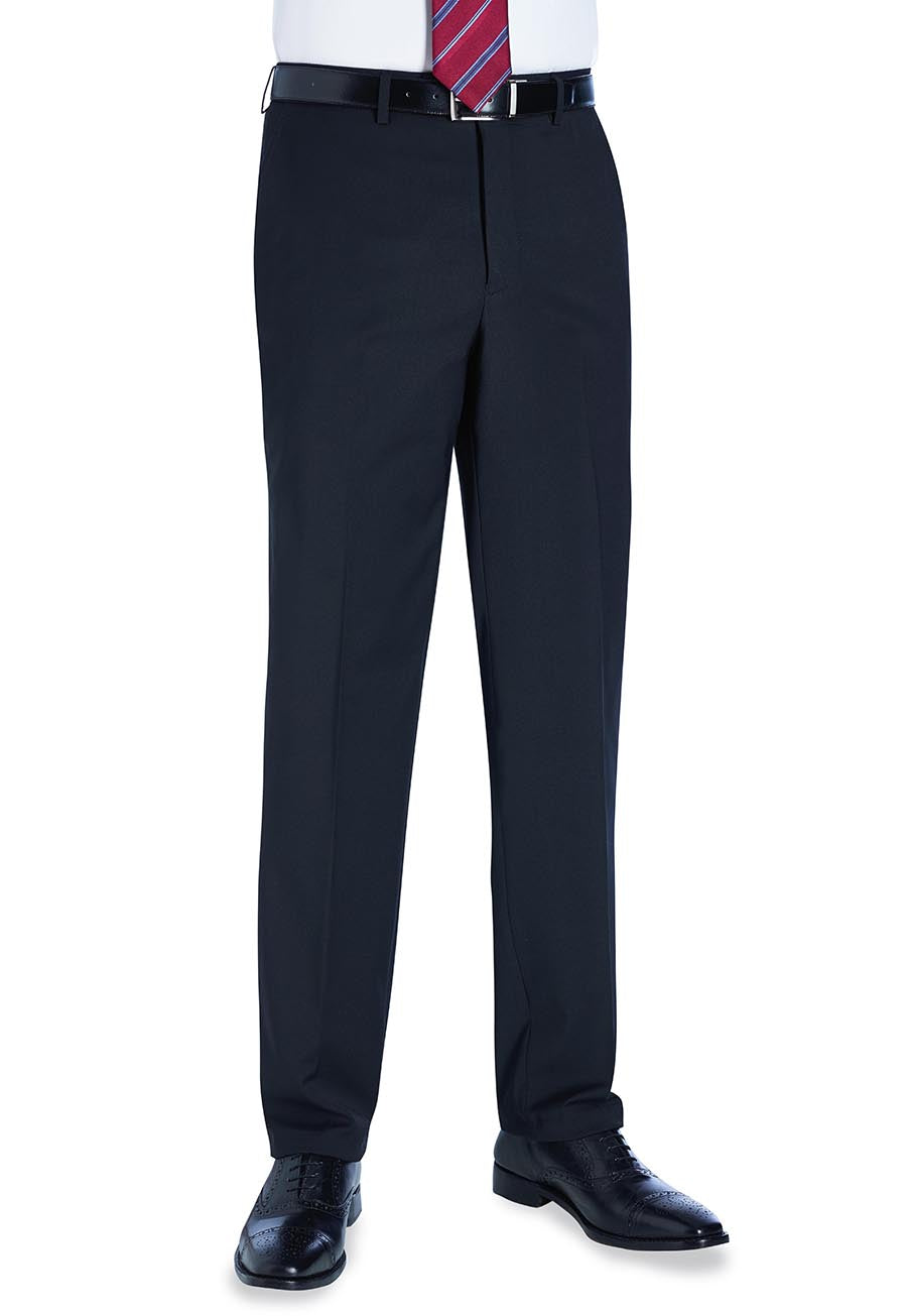 avalino tailored fit trouser - black