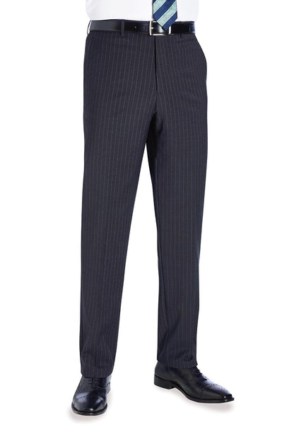 Avalino Tailored Fit Trouser - Char P/Str