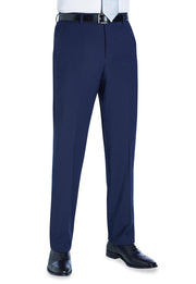 Avalino Tailored Fit Trouser - Mid Blue