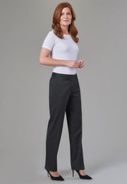Bianca Tailored Fit Trouser - Navy P/Dot