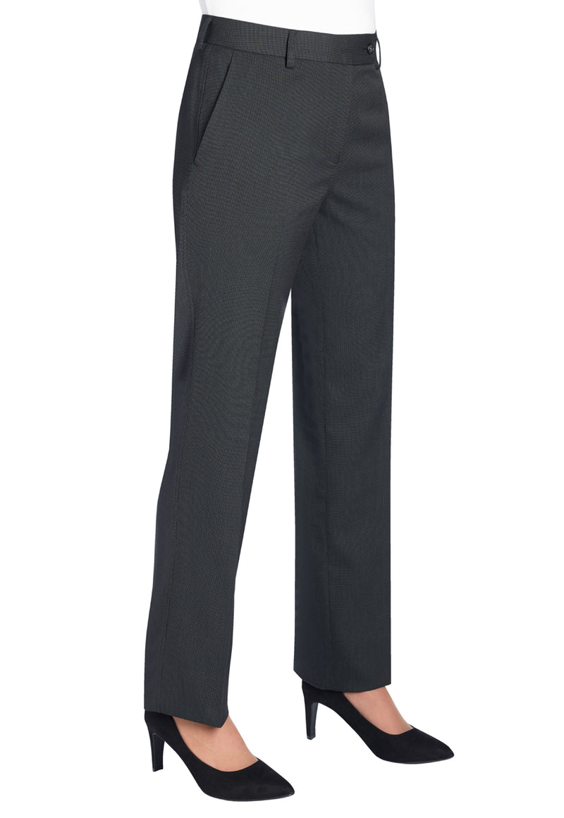 Bianca Tailored Fit Trouser - Char P/Dot